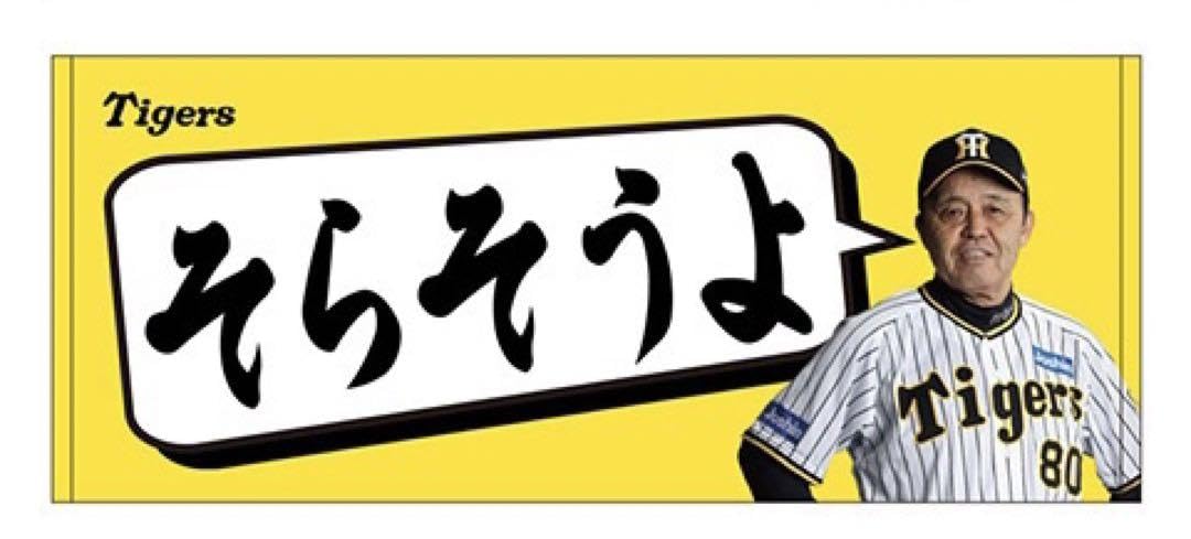 Amazon.co.jp: そらそうよ フェイスタオル 岡田彰布 監督 そら◯◯よ